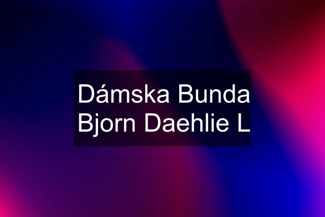 Dámska Bunda Bjorn Daehlie L