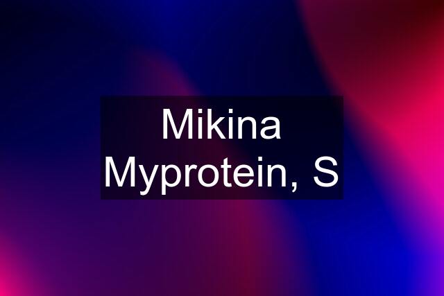 Mikina Myprotein, S