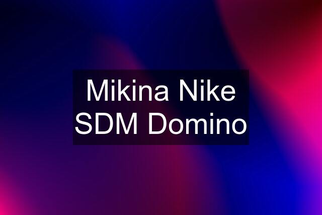 Mikina Nike SDM Domino