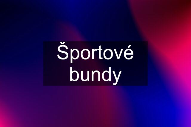 Športové bundy