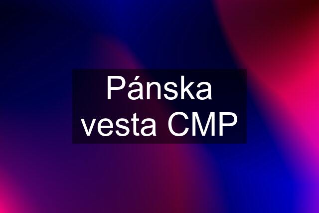 Pánska vesta CMP