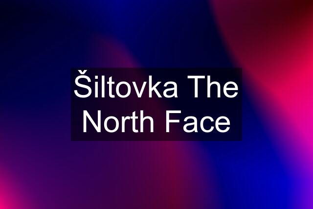 Šiltovka The North Face