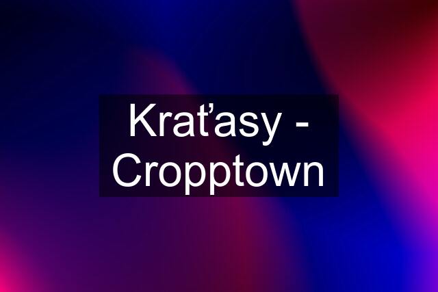 Kraťasy - Cropptown