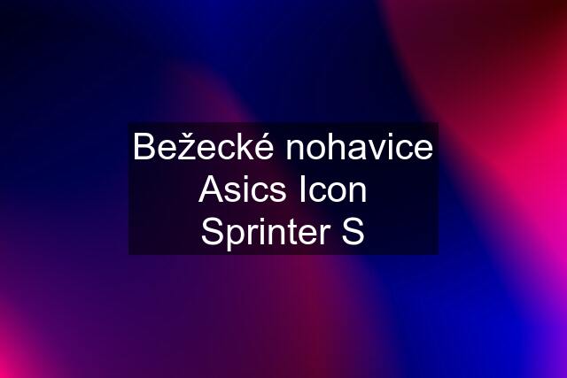 Bežecké nohavice Asics Icon Sprinter S