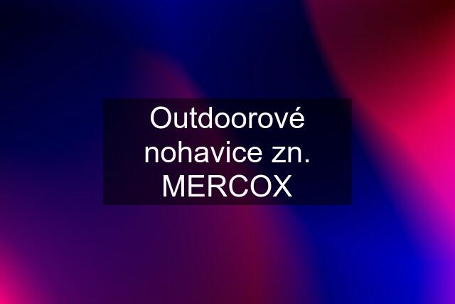 Outdoorové nohavice zn. MERCOX