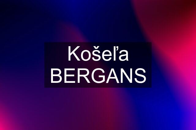 Košeľa BERGANS