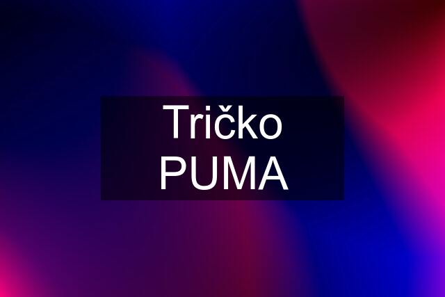 Tričko PUMA