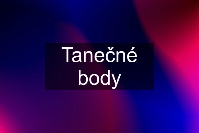 Tanečné body