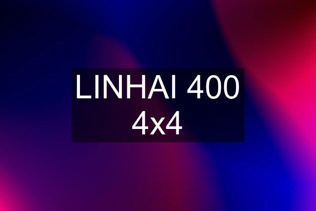 LINHAI 400 4x4