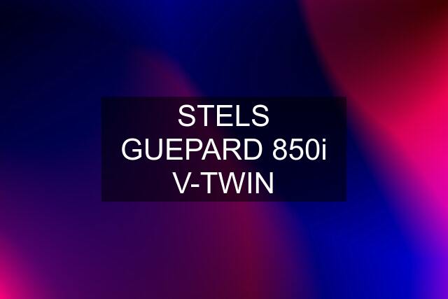 STELS GUEPARD 850i V-TWIN