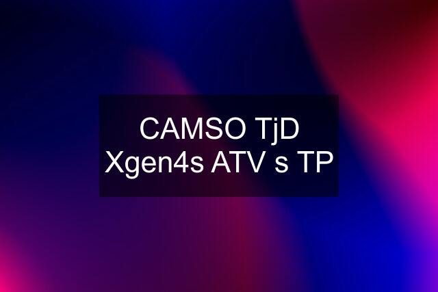 CAMSO TjD Xgen4s ATV s TP