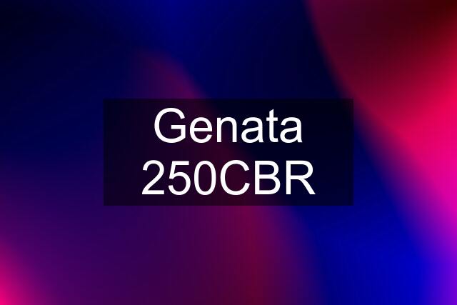 Genata 250CBR