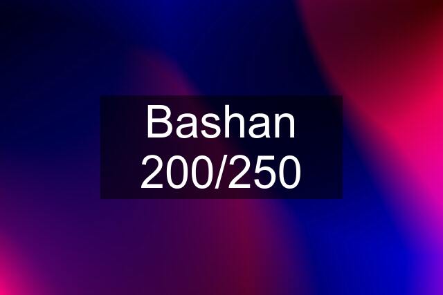 Bashan 200/250