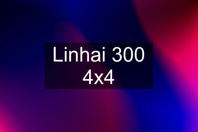 Linhai 300 4x4