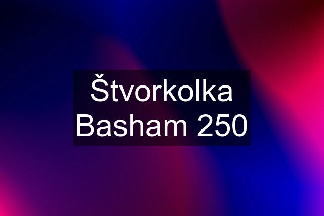 Štvorkolka Basham 250