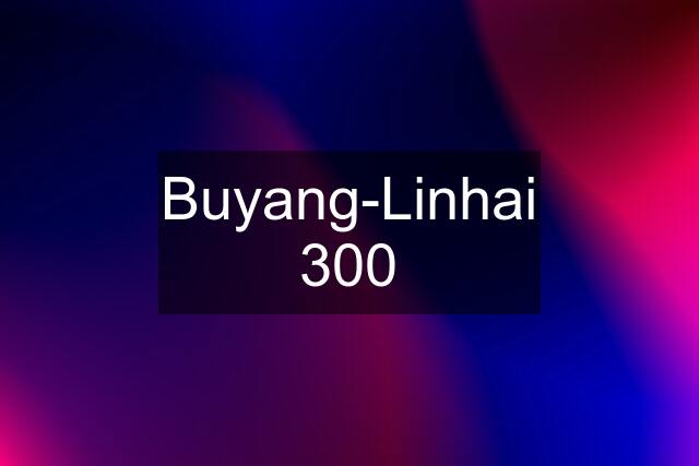 Buyang-Linhai 300