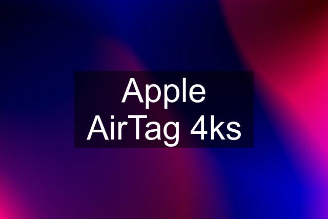 Apple AirTag 4ks