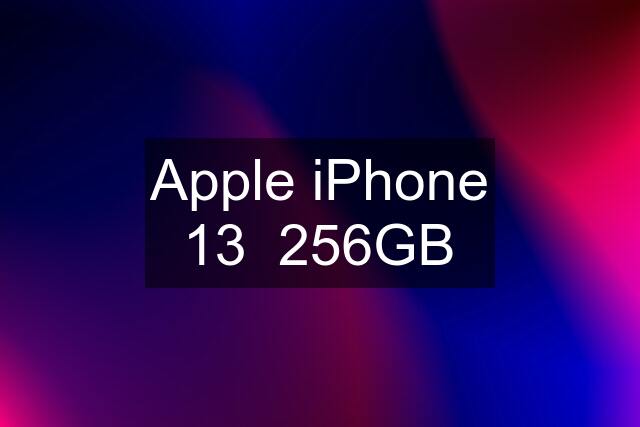 Apple iPhone 13  256GB