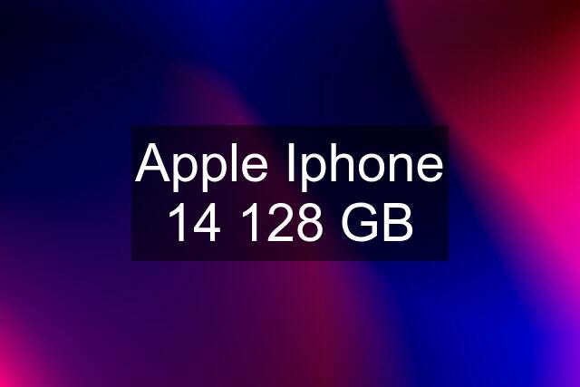 Apple Iphone 14 128 GB