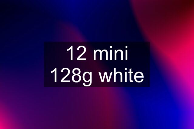 12 mini 128g white