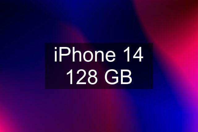 iPhone 14 128 GB