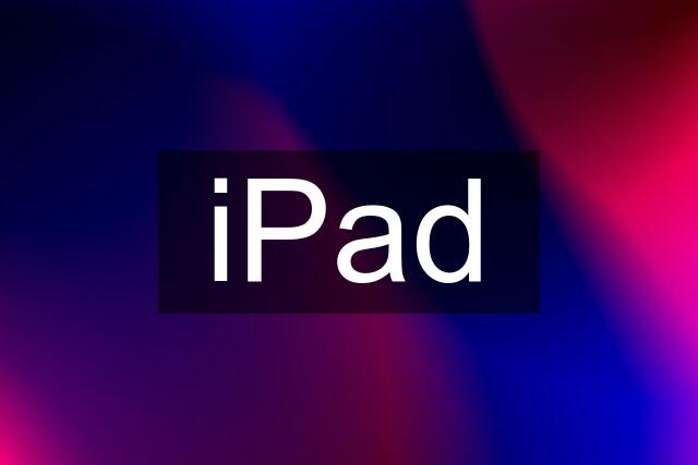 iPad