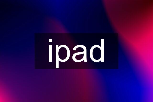 ipad