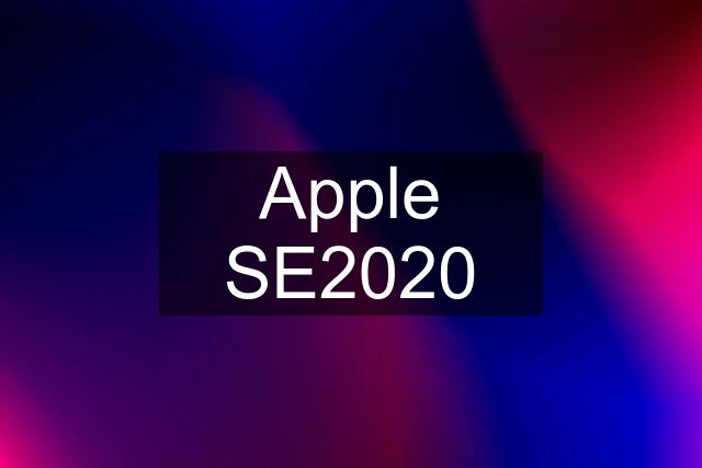 Apple SE2020