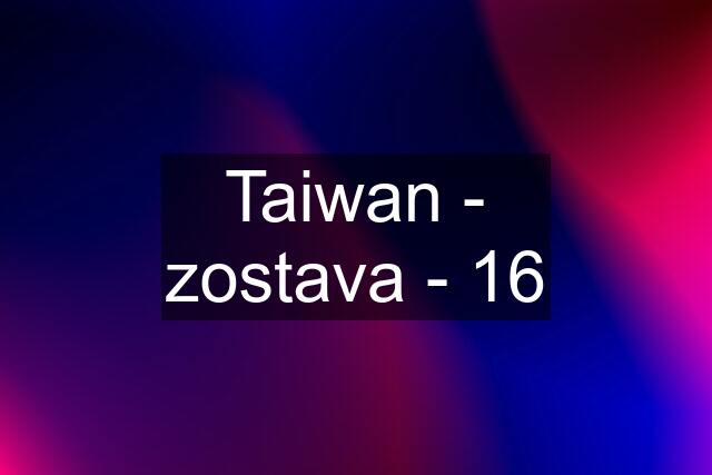 Taiwan - zostava - 16