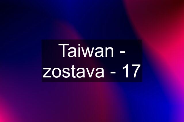 Taiwan - zostava - 17