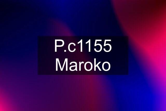 P.c1155 Maroko