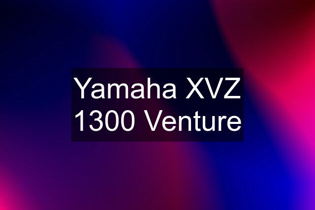 Yamaha XVZ 1300 Venture