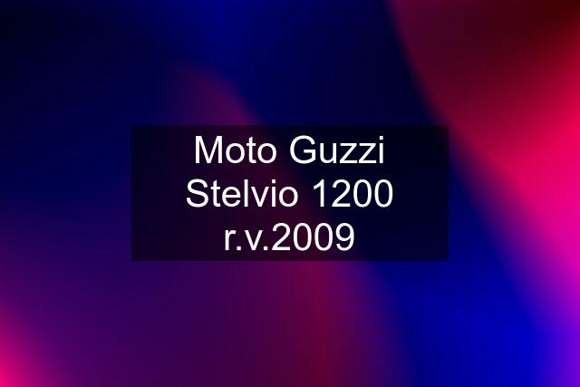 Moto Guzzi Stelvio 1200 r.v.2009