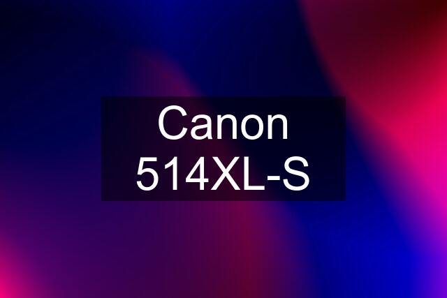 Canon 514XL-S