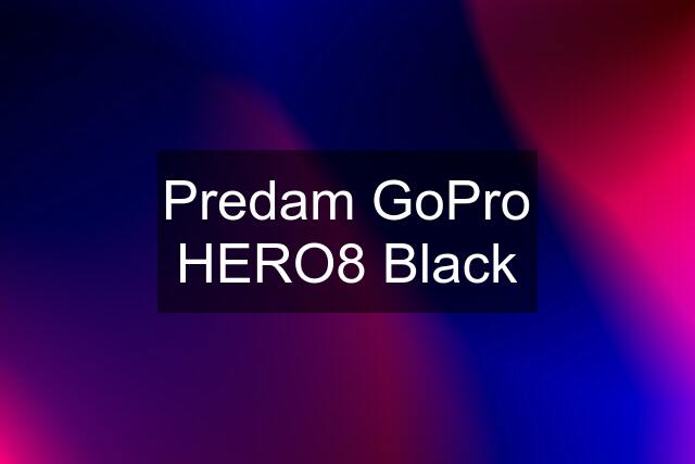 Predam GoPro HERO8 Black