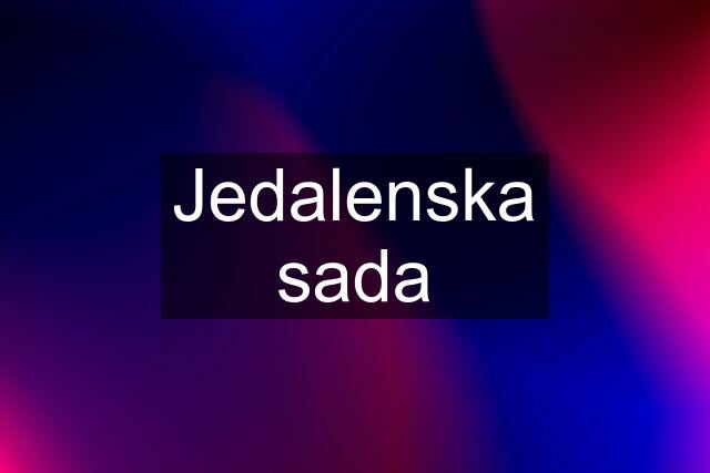 Jedalenska sada