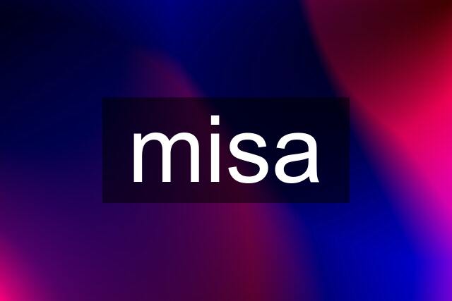 misa