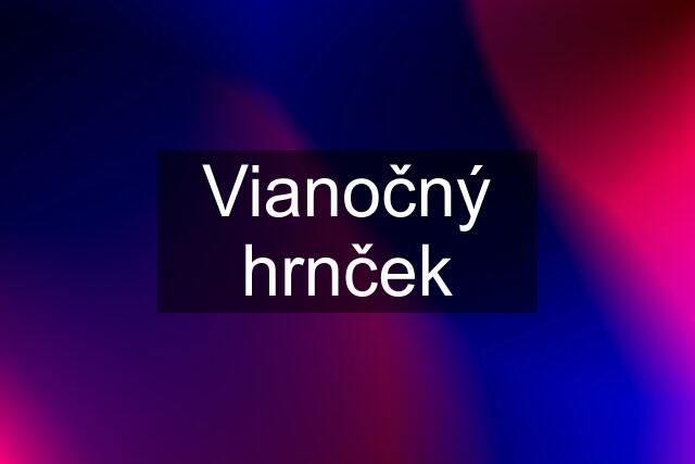 Vianočný hrnček