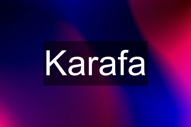 Karafa