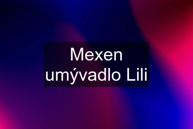 Mexen umývadlo Lili