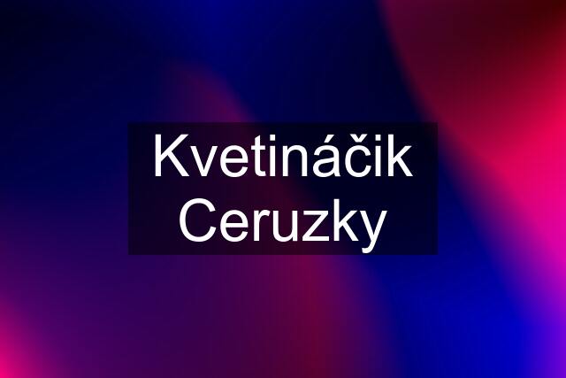 Kvetináčik "Ceruzky"