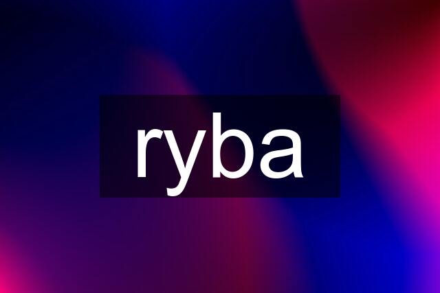 ryba