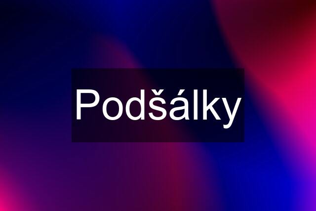 Podšálky