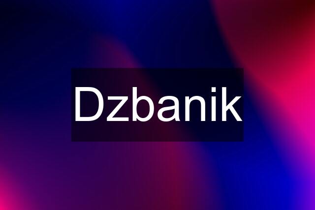 Dzbanik