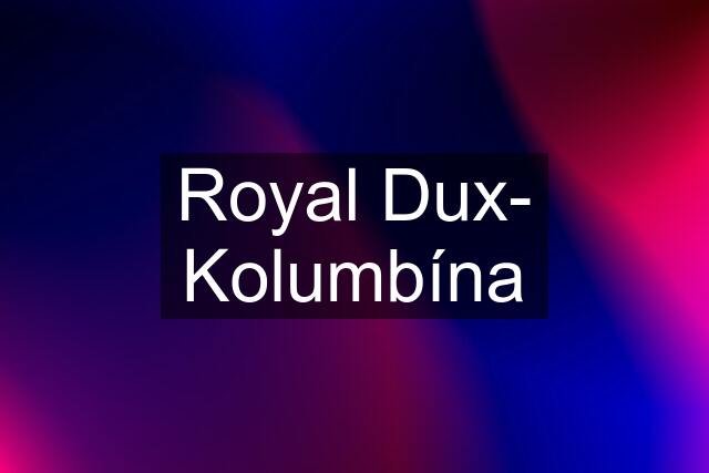 Royal Dux- Kolumbína