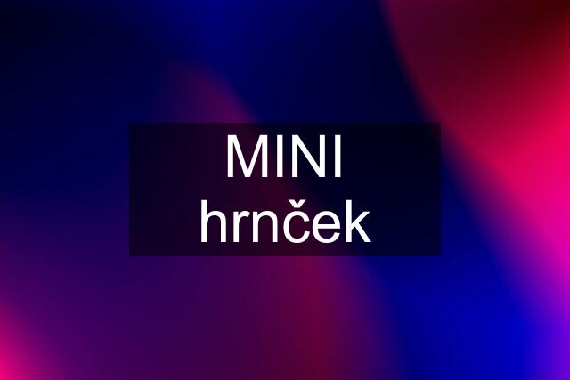 MINI hrnček