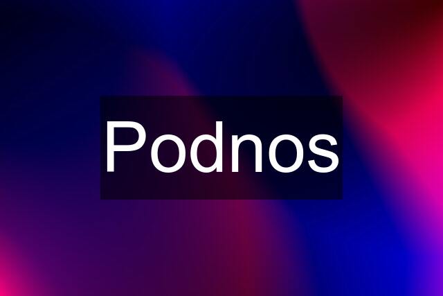 Podnos