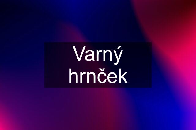 Varný hrnček