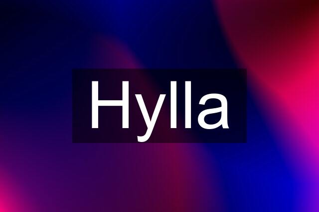 Hylla