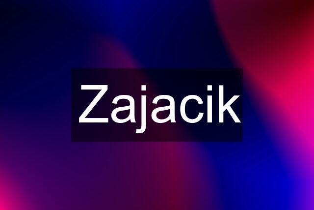 Zajacik